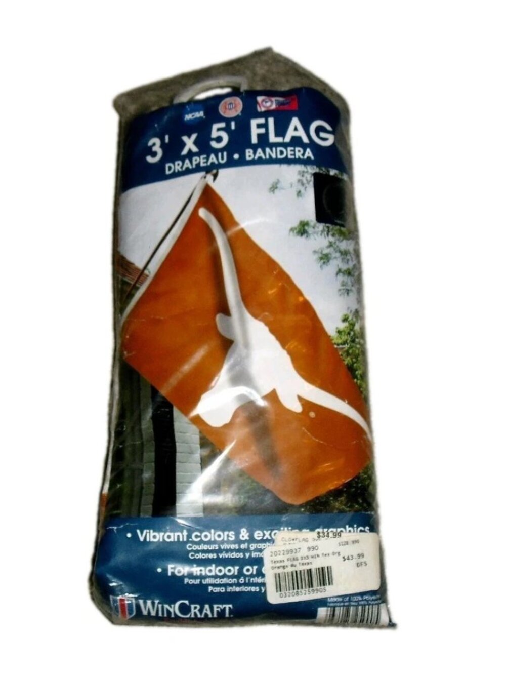 Texas Longhorns University Flag Banner 3 x 5 Ft. New Ncaa
